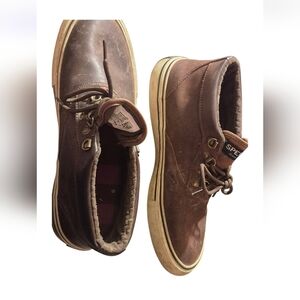 Sperry Men's Dark Brown Boat Shoes